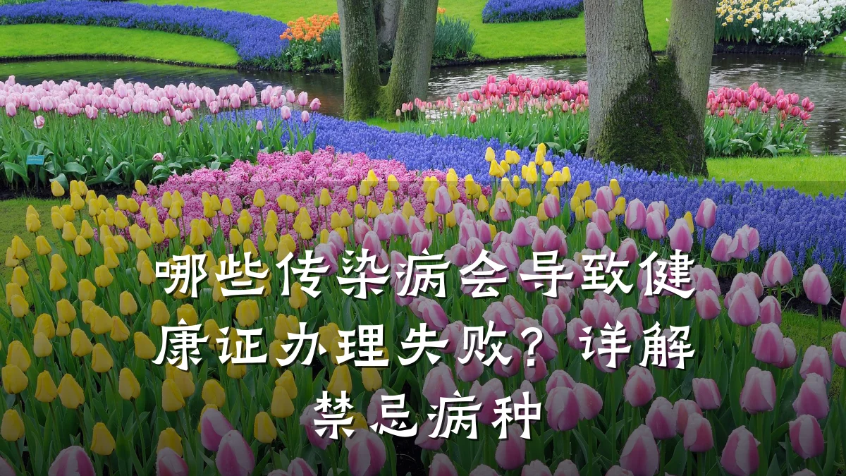 哪些传染病会导致健康证办理失败?详解禁忌病种