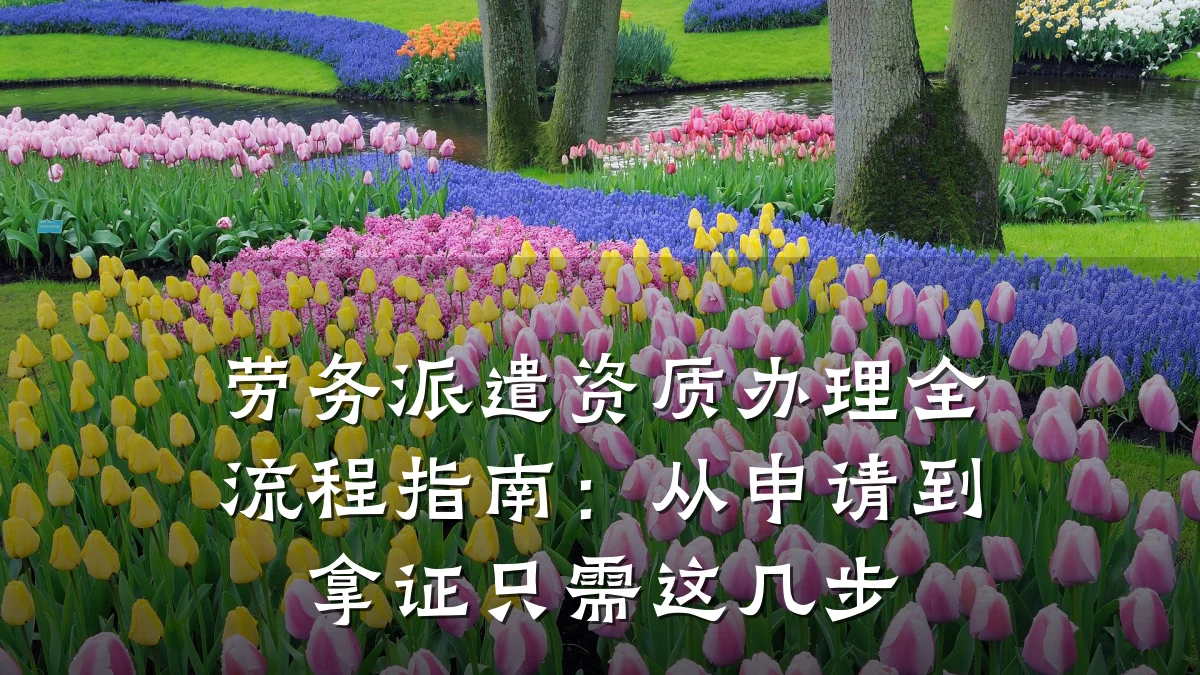 劳务派遣资质办理全流程指南:从申请到拿证只需这几步