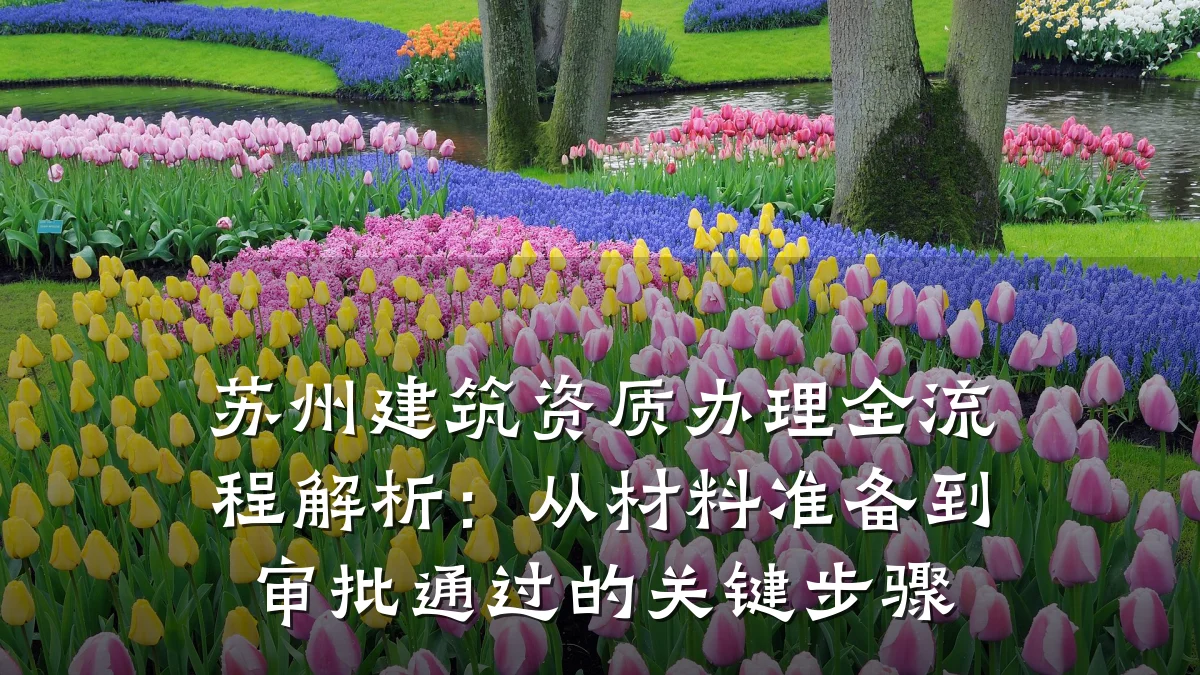苏州建筑资质办理全流程解析：从材料准备到审批通过的关键步骤