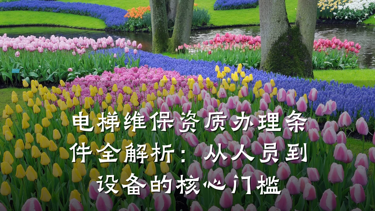 电梯维保资质办理条件全解析：从人员到设备的核心门槛