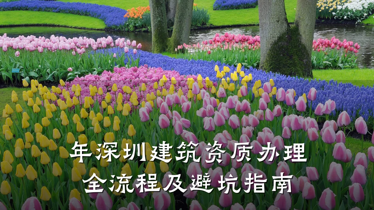 年深圳建筑资质办理全流程及避坑指南