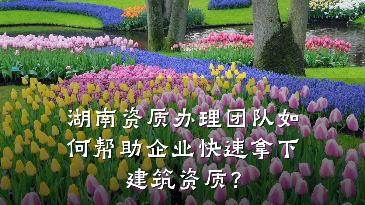 湖南资质办理团队如何帮助企业快速拿下建筑资质？