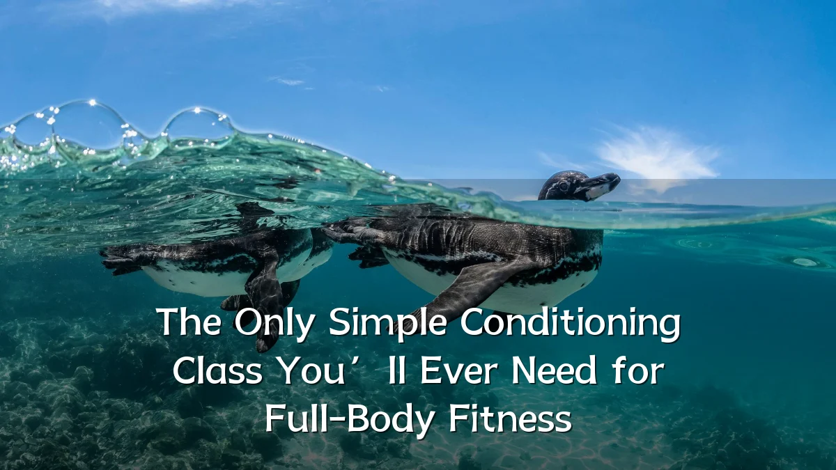 The Only Simple Conditioning Class You’ll Ever Need for Full-Body Fitness