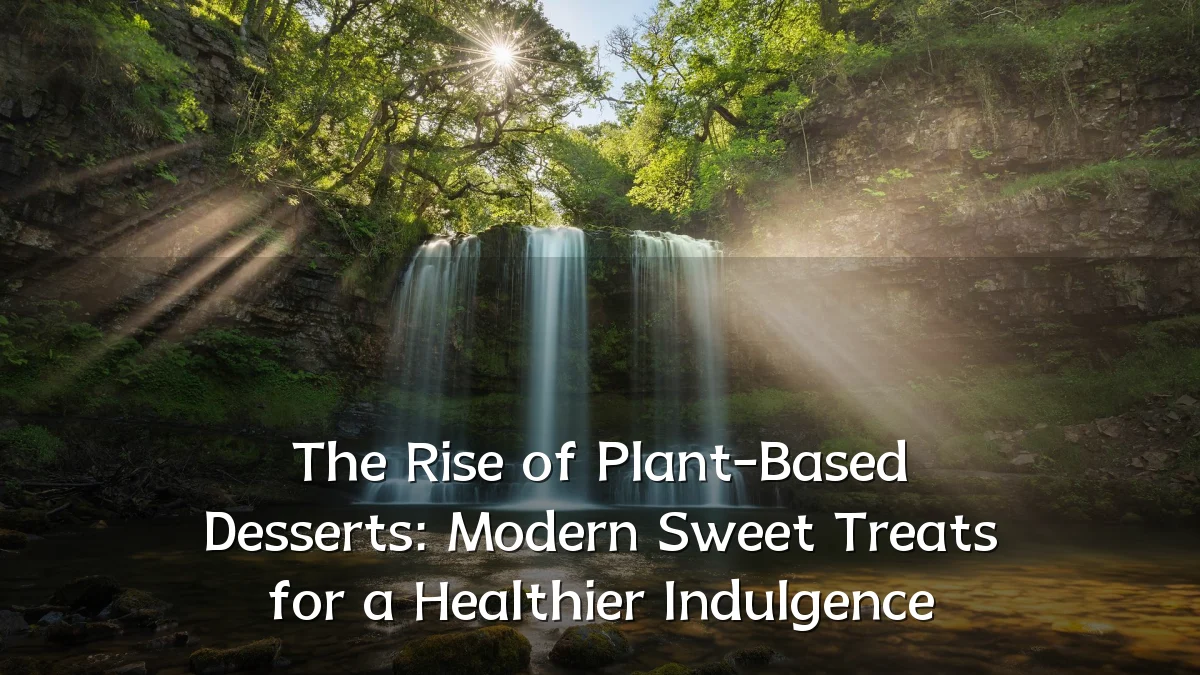 The Rise of Plant-Based Desserts: Modern Sweet Treats for a Healthier Indulgence
