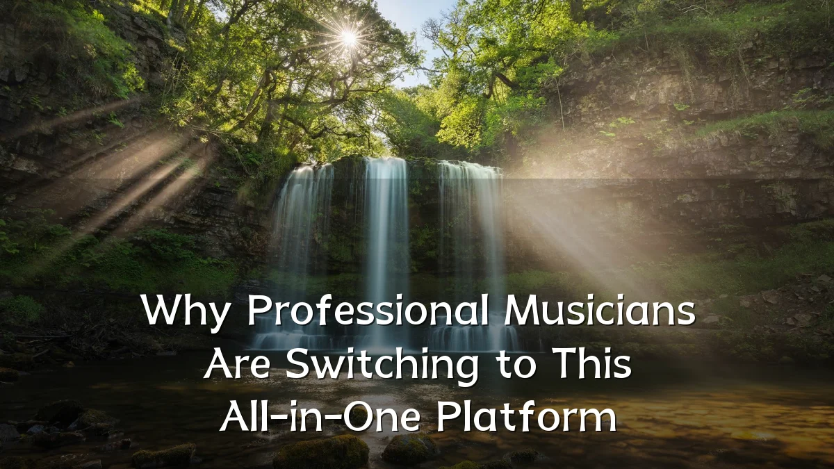 Why Professional Musicians Are Switching to This All-in-One Platform