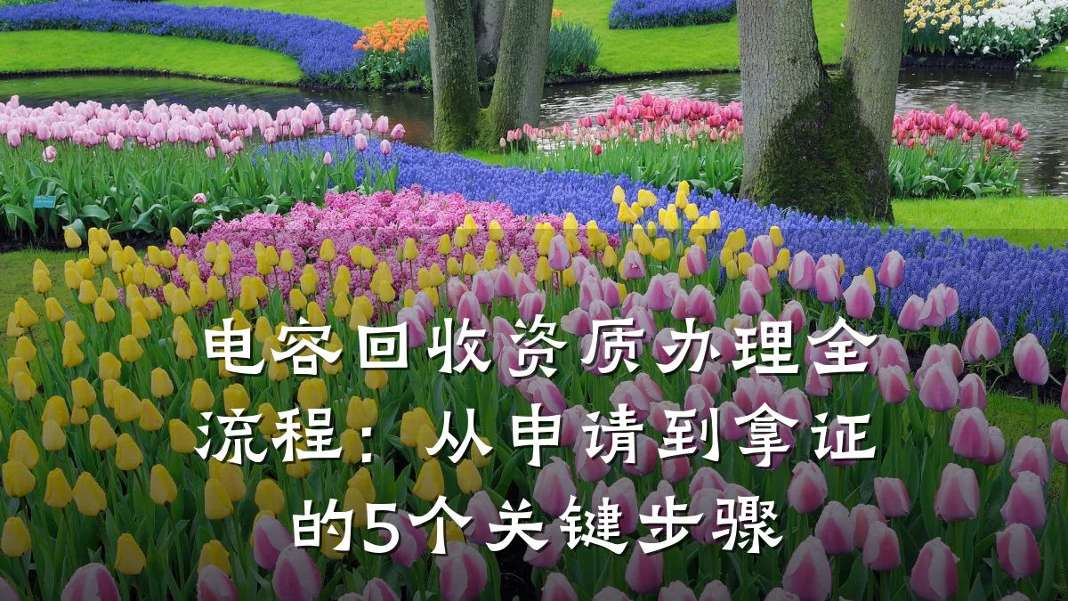 电容回收资质办理全流程：从申请到拿证的5个关键步骤