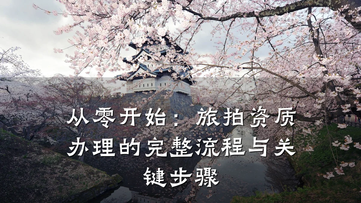 从零开始：旅拍资质办理的完整流程与关键步骤