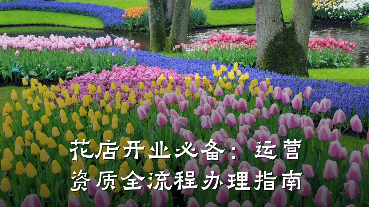 花店开业必备:运营资质全流程办理指南
