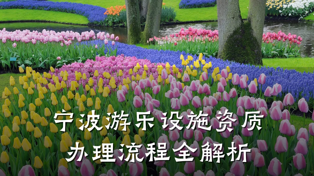 宁波游乐设施资质办理流程全解析