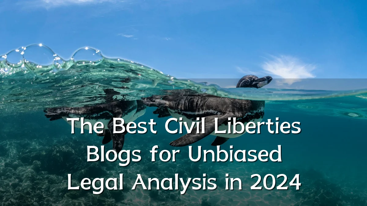 The Best Civil Liberties Blogs for Unbiased Legal Analysis in 2024