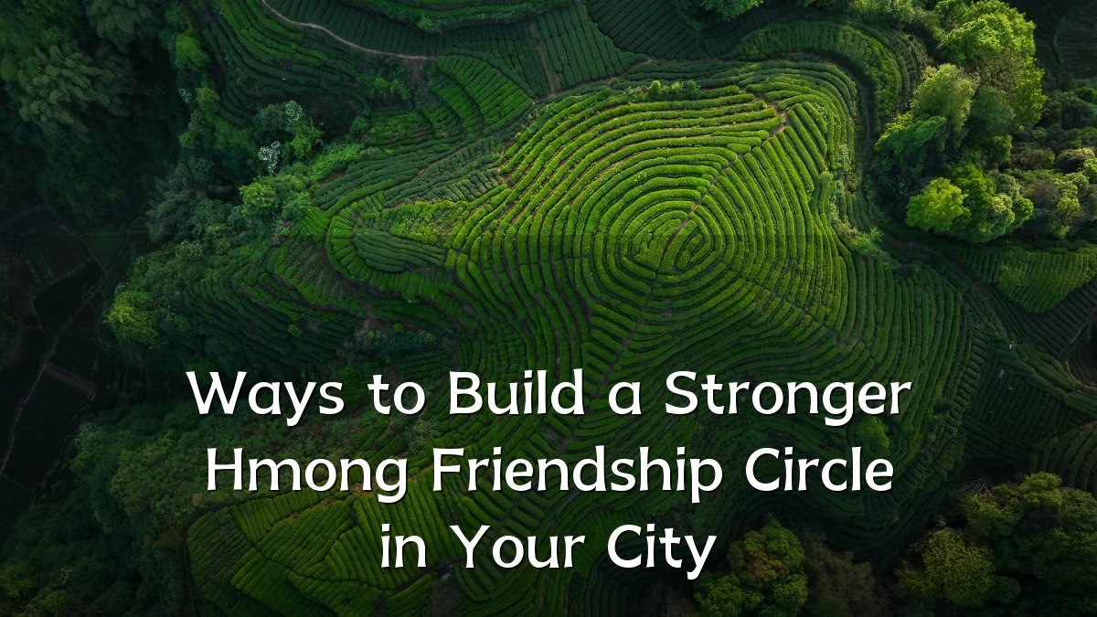 Ways to Build a Stronger Hmong Friendship Circle in Your City