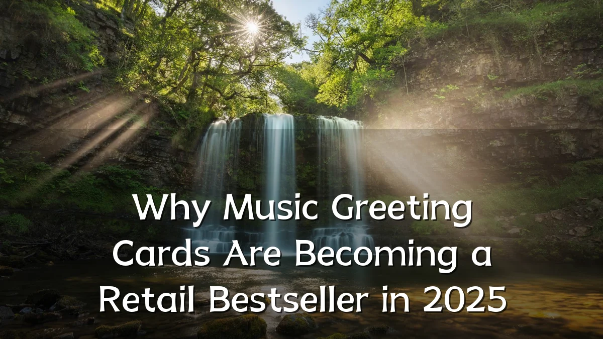 Why Music Greeting Cards Are Becoming a Retail Bestseller in 2025
